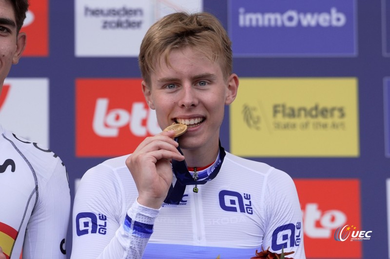 2024 UEC Road European Championships - Limburg - Flanders - Men Junior Road Race 129,7 km - 14/09/2024 -  - photo Luca Bettini/SprintCyclingAgency?2024